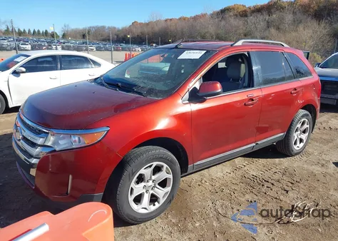 2014 Ford Edge Sel z USA, uszkodzony, nr VIN 2FMDK3JC6EBA75258